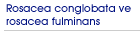 Rosacea conglobata ve rosacea fulminans